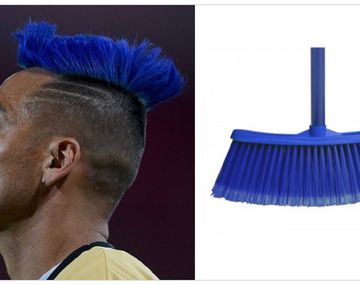 ¿Un defensor que barre? Estallaron los memes por el look escoba de Monzón