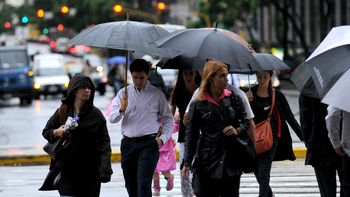 intensas lluvias y tiempo fresco en la ciudad y alrededores