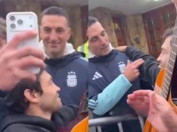 video: scaloni y un emotivo homenaje a puro chamame en pujato