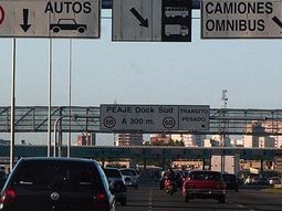 eliminan el peaje de dock sud eliminan el peaje de dock sud