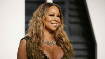 Mariah Carey en la fiesta de Vanity Fair Mariah Carey en la fiesta de Vanity Fair