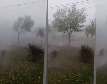 El granizo azotó algunas localidades bonaerenses