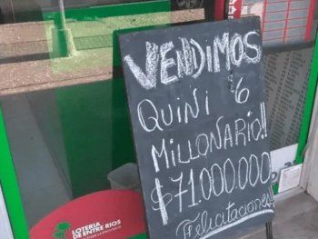 La insólita forma en la que una apostadora se enteró de que ganó $51 millones con el Quini 6