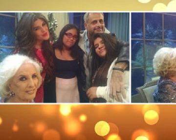 Por estas fotos se enojó Mirtha Legrand