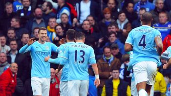con un gol del kun, el city vencio al cardiff y sigue al acecho de la punta con un gol del kun, el city vencio al cardiff y sigue al acecho de la punta
