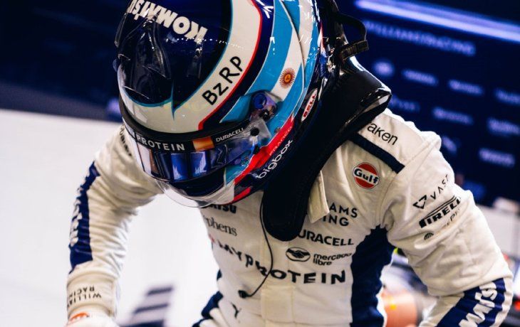 Franco Colapinto quedó noveno en la Práctica 3 del GP de Singapur