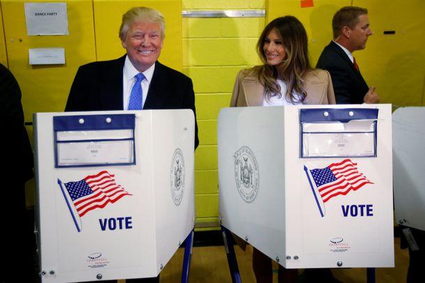 Donald Trump vota hoy en Florida diez días antes de las elecciones en Estados Unidos