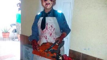 broma pesada: un joven causo panico con una motosierra y casi lo linchan broma pesada: un joven causo panico con una motosierra y casi lo linchan