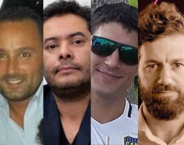Leandro Ayala, Federico Llach, Juan Ignacio Campoamor y Gerardo Nielsen eludieron los controles de seguridad.
