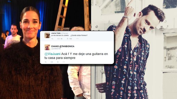 ¿Qué pasa entre Juana Viale y Chano Chanpertier?