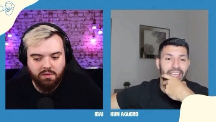 Al streamer Ibai, amigo del Kun Agüero, se le escapó dónde jugará el argentino