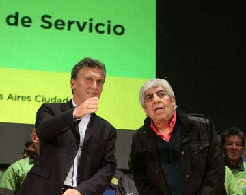 La foto de Hugo Moyano con Macri: Si no te molesta te digo compañero