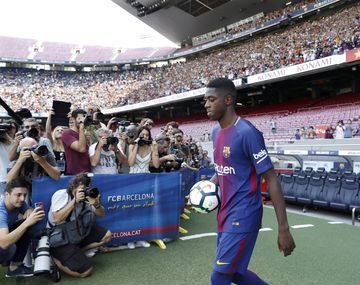 El francés tiene 20 años e ilusiona al pueblo culé