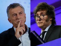 Mauricio Macri y Javier Milei. Mauricio Macri y Javier Milei.