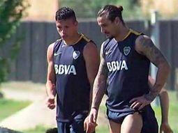 daniel osvaldo se entreno por primera vez con boca en su vuelta daniel osvaldo se entreno por primera vez con boca en su vuelta