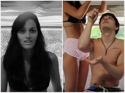 julian serrano y oriana sabatini: polemico video jugando con un preservativo julian serrano y oriana sabatini: polemico video jugando con un preservativo