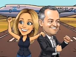 Saben lo que hizo la mujer del Coco Liso: Manuel Adorni tiene su banda de sonido meme viral para sus vuelos