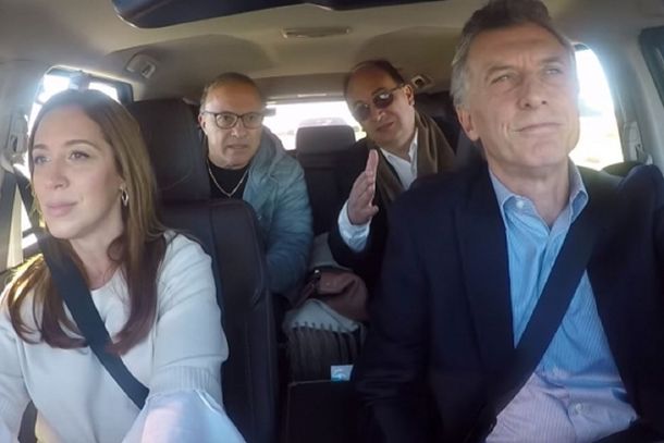 El intendente fue multado por no usar cinturón de seguridad en un viaje con Macri y Vidal
