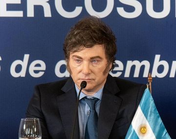 Javier Milei en el Mercosur.