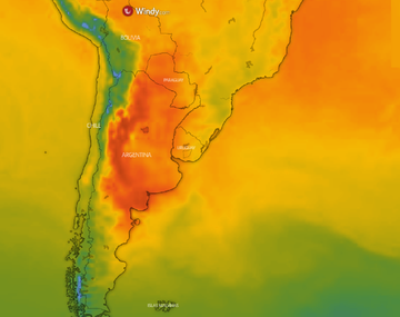Ola de calor: dónde hace más calor en Argentina