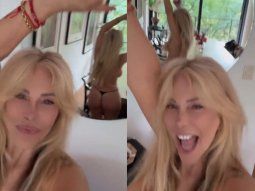 Graciela Alfano, en topless en sus redes sociales.