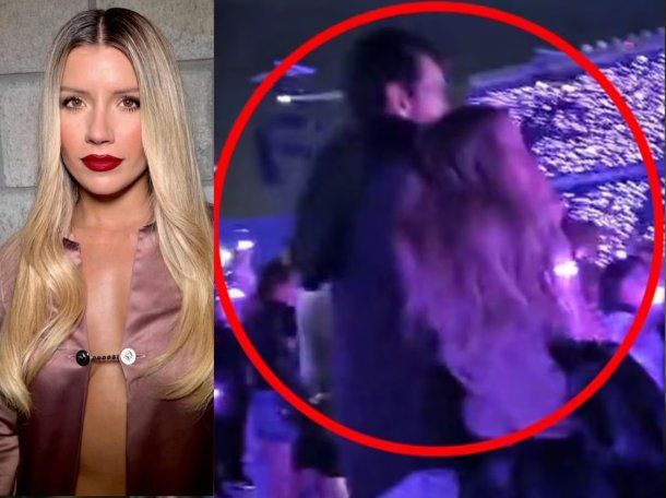 Laurita Fernández sorprendió al mostrarse a los besos con un hombre en el recital de Shakira
