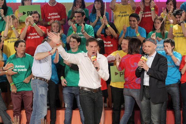 Un clásico electoral: el festejo del PRO, recargado