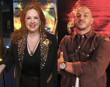 Andrea del Boca acorraló a Emanuel por reírse de los dichos racistas de Carmiña: No se puede justificar