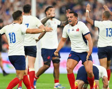 Francia dio el golpe derrotando a los All Blacks de Nueva Zelanda