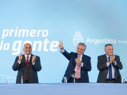 Con un palito a la Corte, Alberto felicitó a Manzur y Jaldo
