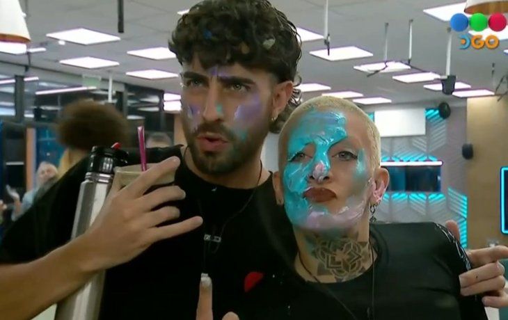 Ulises Apóstolo y Furia Scaglione, en Gran Hermano 2025.