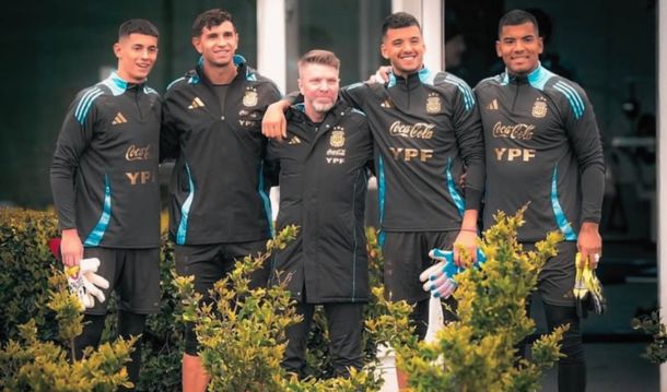 Quién es José Alberto Castelau, arquero del Real Madrid y único sparring de la Selección Argentina