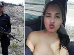 Polémica: Una mujer policía posó desnuda en un patrullero