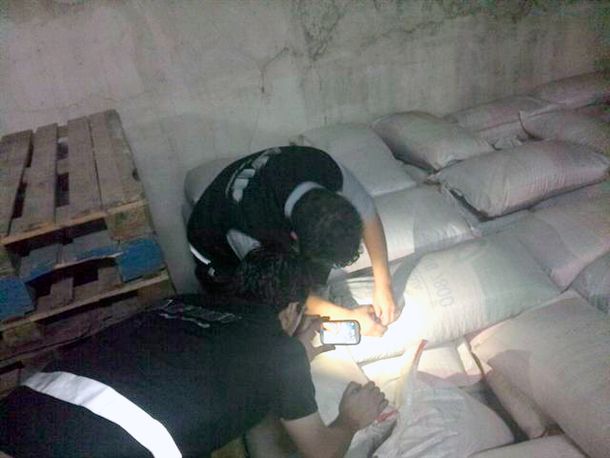 Detectan 4.000 toneladas de granos en negro valuadas en $8 millones