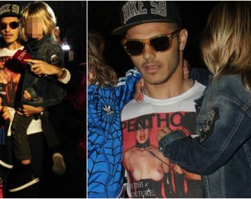 Qué pasó en Ezeiza con Wanda Nara y sus hijos