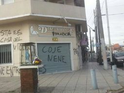 La inmobiliaria de Juan Manuel Díaz Vallone, en Gerli.