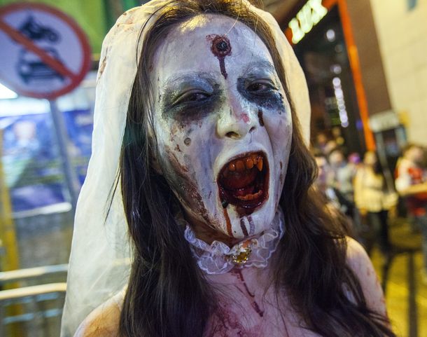 FOTOS: el mundo se puso macabro para celebrar Halloween