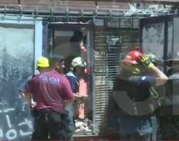 Se derrumbó una obra en construcción en Palermo: hay un herido