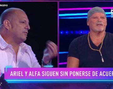 Gran Hermano: Alfa y Ariel se cruzaron en vivo