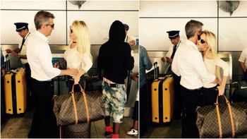 luli salazar y martin redrado, juntos en miami: las fotos en el aeropuerto luli salazar y martin redrado, juntos en miami: las fotos en el aeropuerto