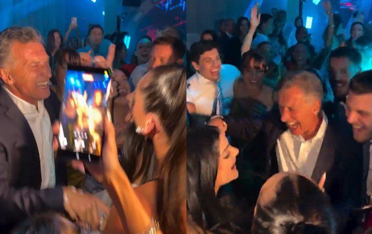 El video de Macri bailando en la boda de su sobrino que es viral