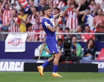 Rodrigo De Paul marcó para el Atlético y rompió una racha negativa de seis meses
