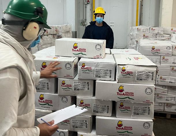 Las exportaciones de carne aviar se encuentran en niveles récord en los primeros dos meses del año.