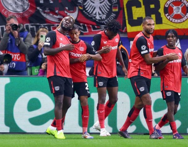 El Bayer Leverkusen de Exequiel Palacios se impuso 1-0 ante Milan en la Champions League