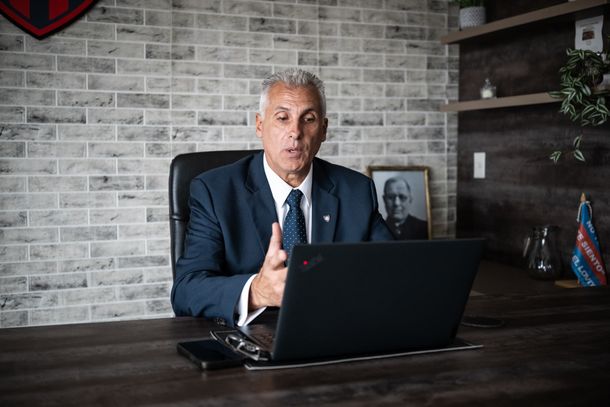 Marcelo Culotta inició su gestión en San Lorenzo y presentó a su equipo de trabajo