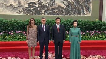 Macri fue recibido por Xi Jimping Macri fue recibido por Xi Jimping