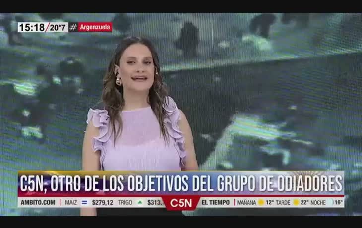 El audio del líder de Revolución Federal llamando a prender fuego C5N