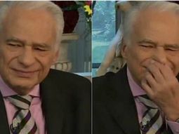 emotivo: mira el momento en que cormillot se quebro al aire emotivo: mira el momento en que cormillot se quebro al aire