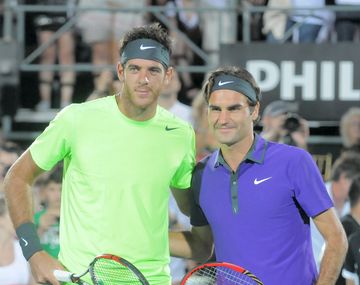 Federer se despide del país con otro partido ante Del Potro