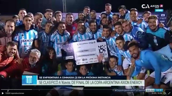 San Lorenzo en caída libre: Racing de Córdoba lo eliminó de la Copa Argentina
